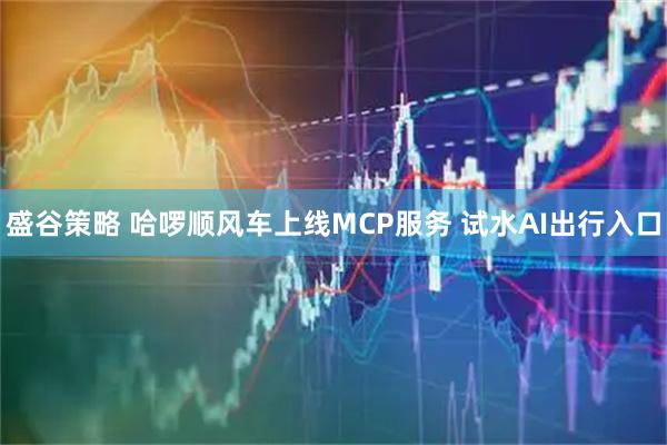盛谷策略 哈啰顺风车上线MCP服务 试水AI出行入口