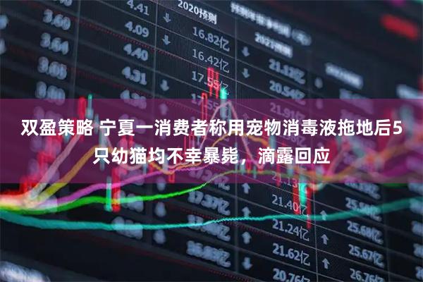 双盈策略 宁夏一消费者称用宠物消毒液拖地后5只幼猫均不幸暴毙，滴露回应